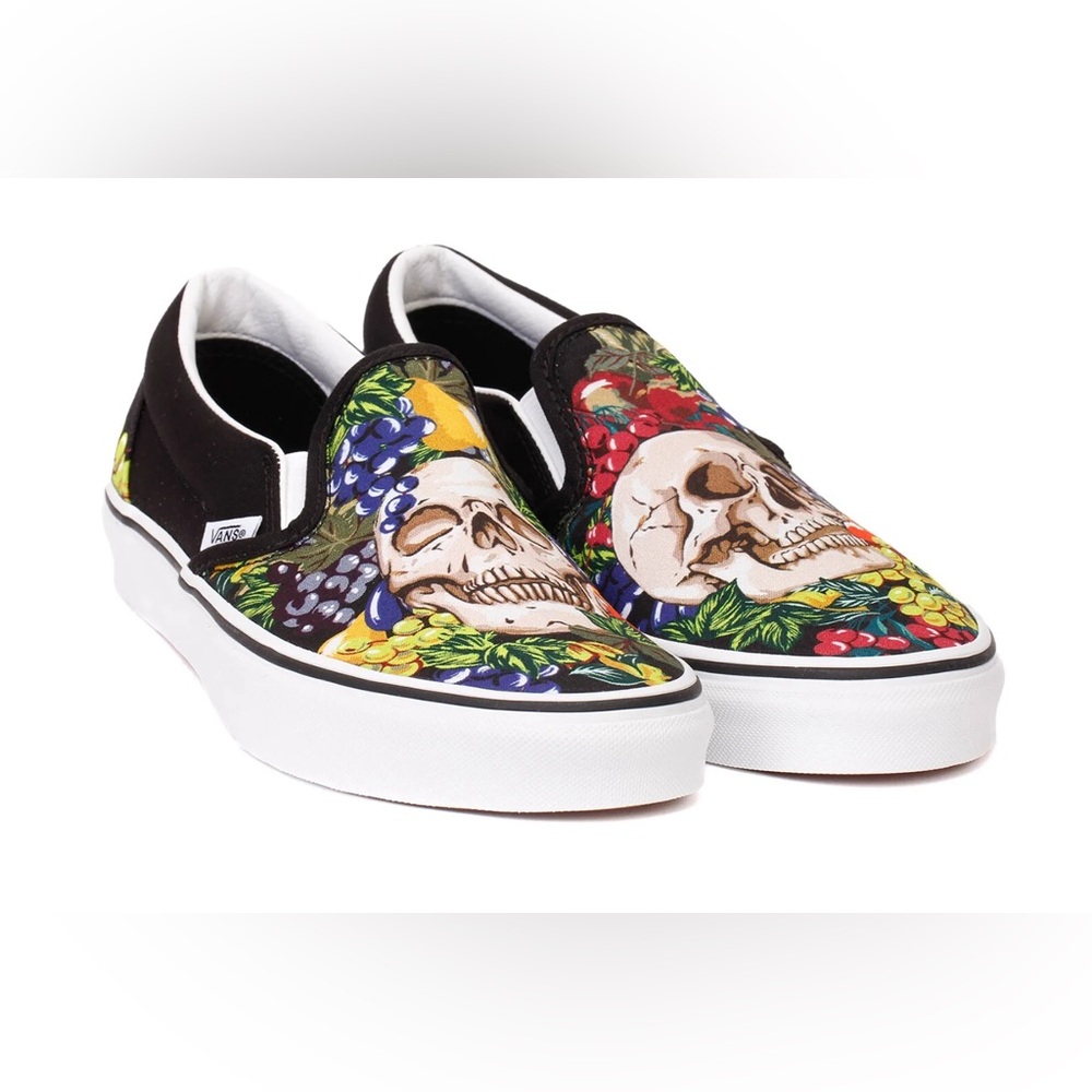 Vans Fruit Skull Slip On Sneakers